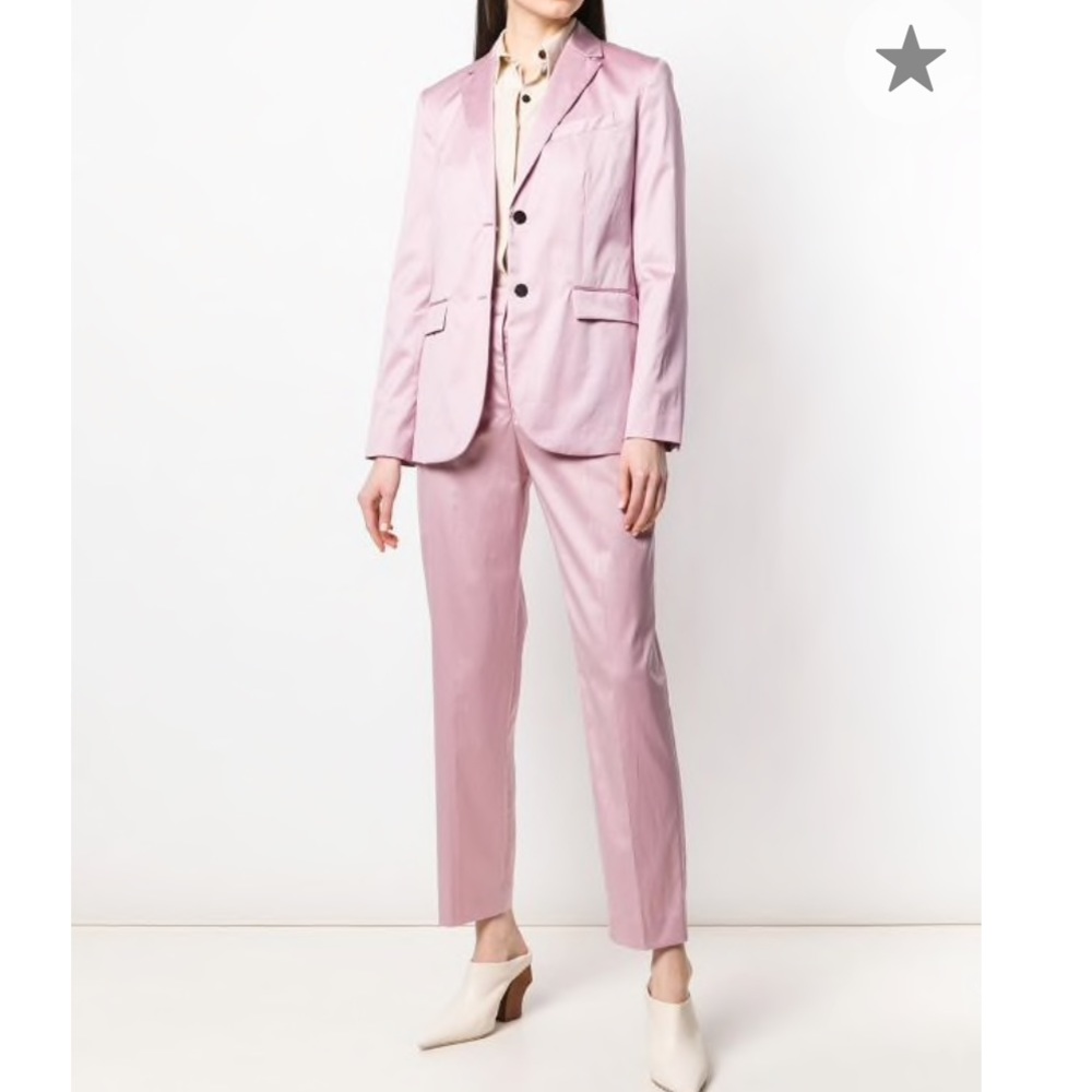 Theory fitted classic blazer lilac size 2 NWT